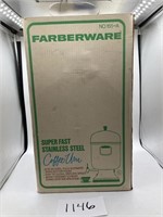 Farberware "Super Fast" Coffee Urn (1980) in box