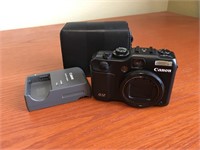 Canon Powershot G12 Camera Wih Case