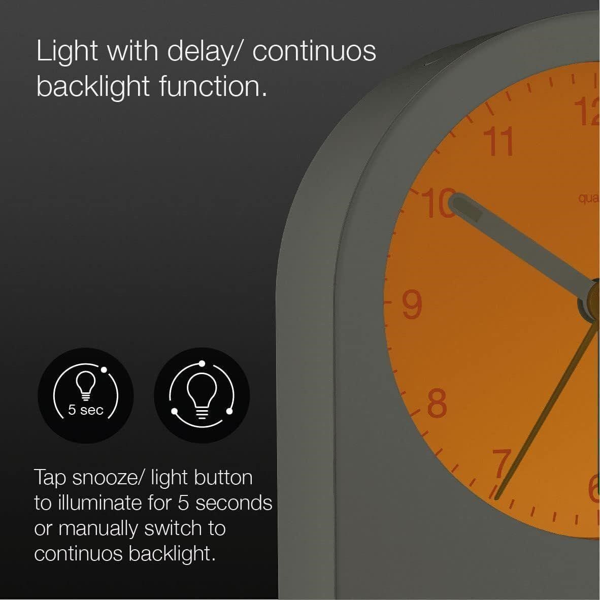 NEW / ,Braun Classic Analogue Alarm Clock