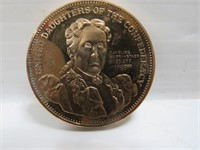 Daughters of the confederacy Bronze Coin/ metal