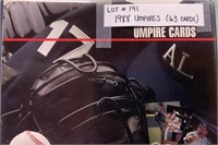 1988 Umpires (63 cards)