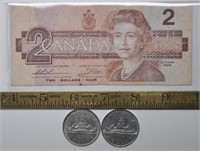 Vintage Canada currency - info