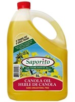 Saporito Canola Oil, 5 L