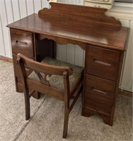 Vintage makeup vanity