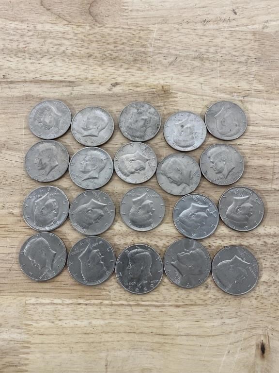 Kennedy half dollars