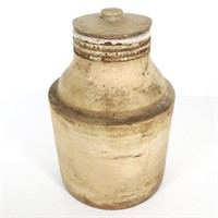 Stoneware Crock with Lid