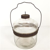 Glass Kerosene Stove Oil Jar