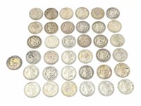 Thirty Seven Morgan New Orleans Silver Dollars