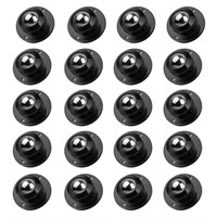 (12 pcs - black - 1.37 inches) HASTHIP Self