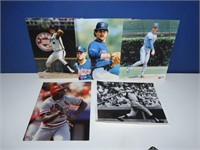 Lot of 5 8x10" Baseball Pictures Stars