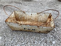 Rustic bucket