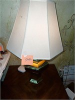 BEAUTIFUL BRASS LAMP WITH SHADE
