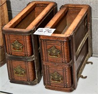 Antique sewing machine drawers (4)