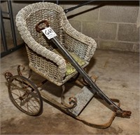 Antique child's buggy wagon - nice condition