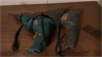 American 1/2 in Impact a drill and Skil 3/8 In