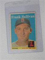 1958 TOPPS FRANK SULLIVAN NO.18 VINTAGE