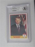 1991 PACIFIC DAN QUAYLE AUTHENTIC AUTO CARD