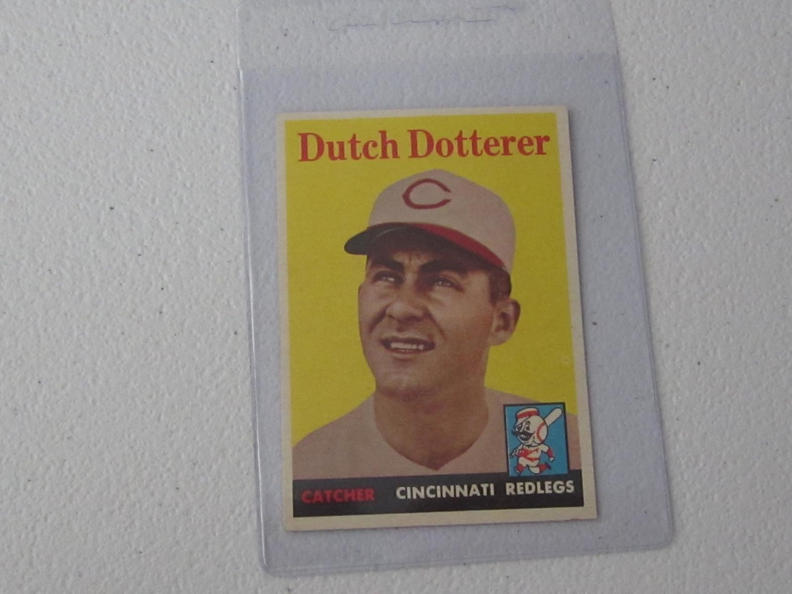 1958 TOPPS DUTCH DOTTERER NO.396 VINTAGE