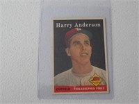 1958 TOPPS HARRY ANDERSON NO.171 VINTAGE