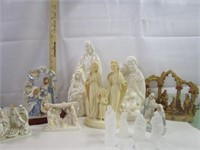 Nativity Scene - 1 Set Made from Salt