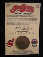Indians "Bob Feller" Commemorative Coin