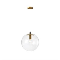 I-xun Glass Ball Lampshade E27 Pendant Light