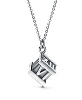 Tiffany & Co. Atlas Cube Necklace