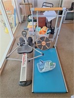 Pilates Toning Tower, Body Trac Glider