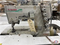 SEW MACH MAQ COSER, Head, motor and table PEGASUS