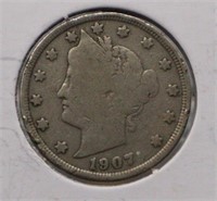 1907 Liberty V Nickel