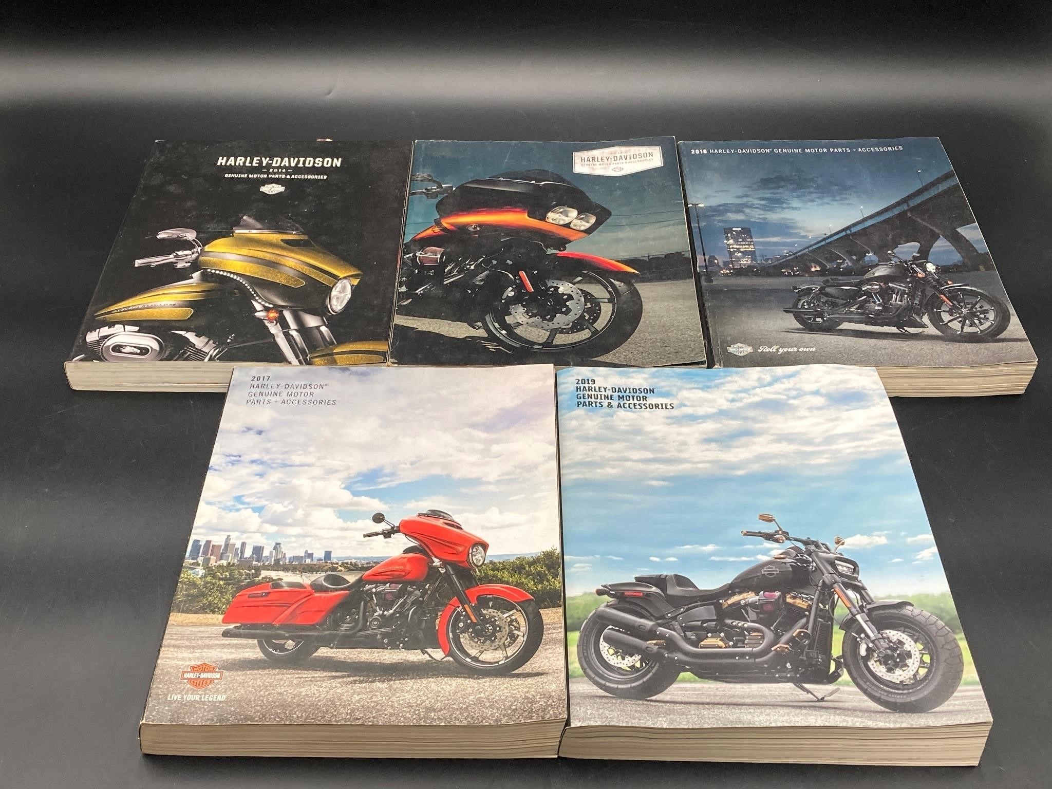 Harley-Davidson 2014-2019 Parts Catalogs