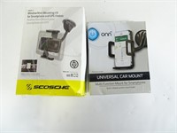 2 Universal Car Mounts for Smart Phones/GPS