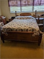Furniture in Master Bedroom, 4 pc plus table and )