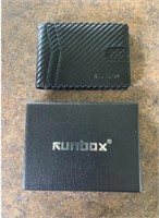 carbon black - RUNBOX Slim Wallet for Men