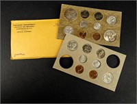 Coin Unc. Coin Sets-1956+1961 Silver MV 67.90