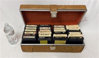 Savoy 8-Track Case & Contents - See Desc