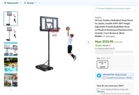 E6074  Sesslife 44 Outdoor Basketball Hoop Stand