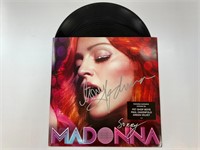 Autograph COA Madonna vinyl