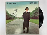Autograph COA Elton John vinyl
