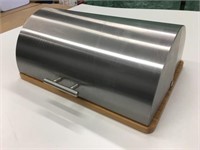 Stainless Roll Top Bread Box