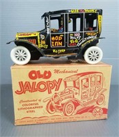 Marx Old Jalopy tin wind-up car with box