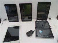Five, smart pads, assorted manufacture, cond.unknw
