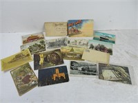 Lot of Misc. Antique Travel Photo Post Cards -