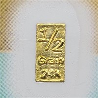 1/2 GRAIN .999 FINE GOLD BENCHMARK