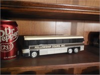 Fellowship Tours Plastic Bus Coin Bank