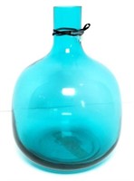 Bolo Turquoise Glass Vase