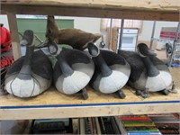 4 Goose Decoys