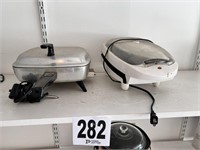 Electric Skillet & Grilling Machine