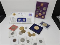 US COMM., FOREIGN COINS, TOKENS