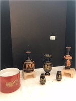 Decorative Greek Vases +++